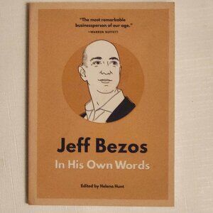 Jeff Bezos In His Own Words Soft Cover Book Conversation Starter